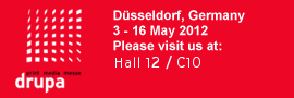 GWS Sheetfed can be found at Drupa 2012 stand 12C10 GWS Sheetfed can be found at Drupa 2012 stand 12C10